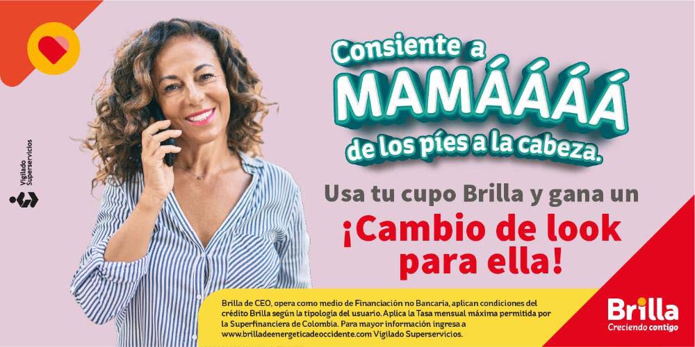 Regalo para mamá con tu cupo brilla energética de occidente